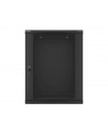 Lanberg szafa instalacyjna wisząca 19'' 15U 600x450mm czarna (drzwi szklane) - nr 11