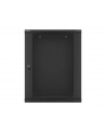 Lanberg szafa instalacyjna wisząca 19'' 15U 600x450mm czarna (drzwi szklane) - nr 50