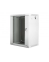 Lanberg szafa instalacyjna wisząca 19'' 15U 600x450mm szara (drzwi szklane) - nr 1