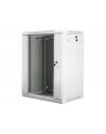 Lanberg szafa instalacyjna wisząca 19'' 15U 600x450mm szara (drzwi szklane) - nr 6