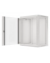 Lanberg szafa instalacyjna wisząca 19'' 15U 600x450mm szara (drzwi szklane) - nr 9