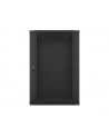 Lanberg szafa instalacyjna wisząca 19'' 18U 600x450mm czarna (drzwi szklane) - nr 41