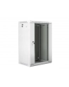 Lanberg szafa instalacyjna wisząca 19'' 18U 600x450mm szara (drzwi szklane) - nr 30