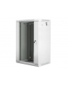 Lanberg szafa instalacyjna wisząca 19'' 18U 600x450mm szara (drzwi szklane) - nr 33