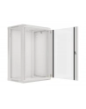 Lanberg szafa instalacyjna wisząca 19'' 18U 600x450mm szara (drzwi szklane) - nr 36