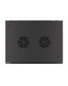 Lanberg szafa instalacyjna wisząca 19'' 22U 600x450mm czarna (drzwi szklane) - nr 28