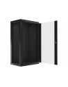 Lanberg szafa instalacyjna wisząca 19'' 22U 600x450mm czarna (drzwi szklane) - nr 37