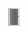 Lanberg szafa instalacyjna wisząca 19'' 22U 600x450mm szara (drzwi szklane) - nr 2