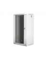 Lanberg szafa instalacyjna wisząca 19'' 22U 600x450mm szara (drzwi szklane) - nr 7
