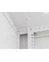 Lanberg szafa instalacyjna wisząca 19'' 22U 600x450mm szara (drzwi szklane) - nr 9