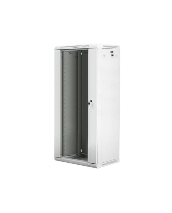 Lanberg szafa instalacyjna wisząca 19'' 27U 600x450mm szara (drzwi szklane) nr 1