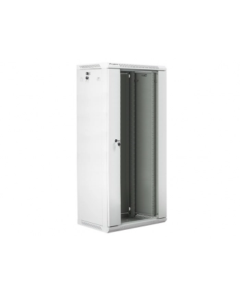 Lanberg szafa instalacyjna wisząca 19'' 27U 600x450mm szara (drzwi szklane) nr 2