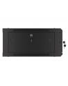 Lanberg szafa instalacyjna wisząca 19'' 4U 600x600mm czarna (drzwi szklane) - nr 26