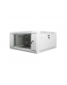 Lanberg szafa instalacyjna wisząca 19'' 4U 600x600mm szara (drzwi szklane) - nr 18