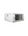 Lanberg szafa instalacyjna wisząca 19'' 4U 600x600mm szara (drzwi szklane) - nr 3