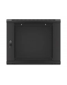 Lanberg szafa instalacyjna wisząca 19'' 9U 600x600mm czarna (drzwi szklane) - nr 47