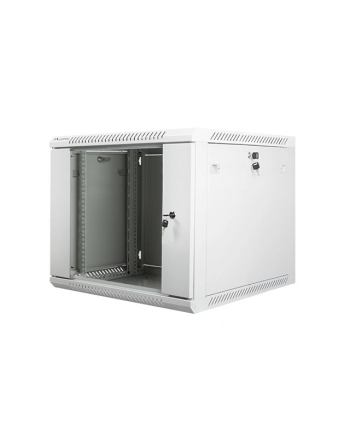 Lanberg szafa instalacyjna wisząca 19'' 9U 600x600mm szara (drzwi szklane) nr 2