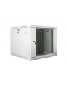 Lanberg szafa instalacyjna wisząca 19'' 9U 600x600mm szara (drzwi szklane) - nr 50