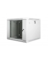 Lanberg szafa instalacyjna wisząca 19'' 9U 600x600mm szara (drzwi szklane) - nr 53