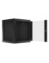 Lanberg szafa instalacyjna wisząca 19'' 12U 600x600mm czarna (drzwi szklane) - nr 32