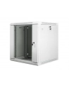 Lanberg szafa instalacyjna wisząca 19'' 12U 600x600mm szara (drzwi szklane) - nr 11
