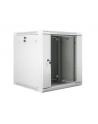 Lanberg szafa instalacyjna wisząca 19'' 12U 600x600mm szara (drzwi szklane) - nr 3