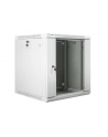 Lanberg szafa instalacyjna wisząca 19'' 12U 600x600mm szara (drzwi szklane) - nr 56