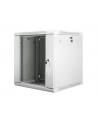 Lanberg szafa instalacyjna wisząca 19'' 12U 600x600mm szara (drzwi szklane) - nr 65