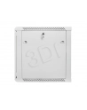 Lanberg szafa instalacyjna wisząca 19'' 12U 600x600mm szara (drzwi szklane) - nr 8