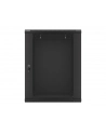 Lanberg szafa instalacyjna wisząca 19'' 15U 600x600mm czarna (drzwi szklane) - nr 32
