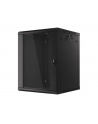 Lanberg szafa instalacyjna wisząca 19'' 15U 600x600mm czarna (drzwi szklane) - nr 41