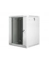 Lanberg szafa instalacyjna wisząca 19'' 15U 600x600mm szara (drzwi szklane) - nr 7