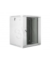 Lanberg szafa instalacyjna wisząca 19'' 15U 600x600mm szara (drzwi szklane) - nr 8