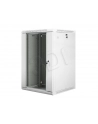 Lanberg szafa instalacyjna wisząca 19'' 18U 600x600mm szara (drzwi szklane) - nr 17