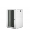 Lanberg szafa instalacyjna wisząca 19'' 18U 600x600mm szara (drzwi szklane) - nr 24
