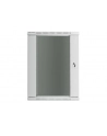 Lanberg szafa instalacyjna wisząca 19'' 18U 600x600mm szara (drzwi szklane) - nr 50