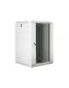 Lanberg szafa instalacyjna wisząca 19'' 18U 600x600mm szara (drzwi szklane) - nr 51