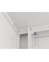 Lanberg szafa instalacyjna wisząca 19'' 22U 600x600mm szara (drzwi szklane) - nr 44