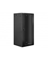 Lanberg szafa instalacyjna wisząca 19'' 27U 600x600mm czarna (drzwi szklane) - nr 24