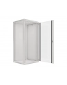 Lanberg szafa instalacyjna wisząca 19'' 27U 600x600mm szara (drzwi szklane) - nr 26