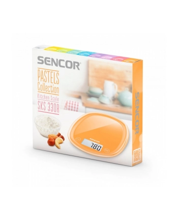 Sencor Waga kuchenna  SKS 33OR Pastelowa