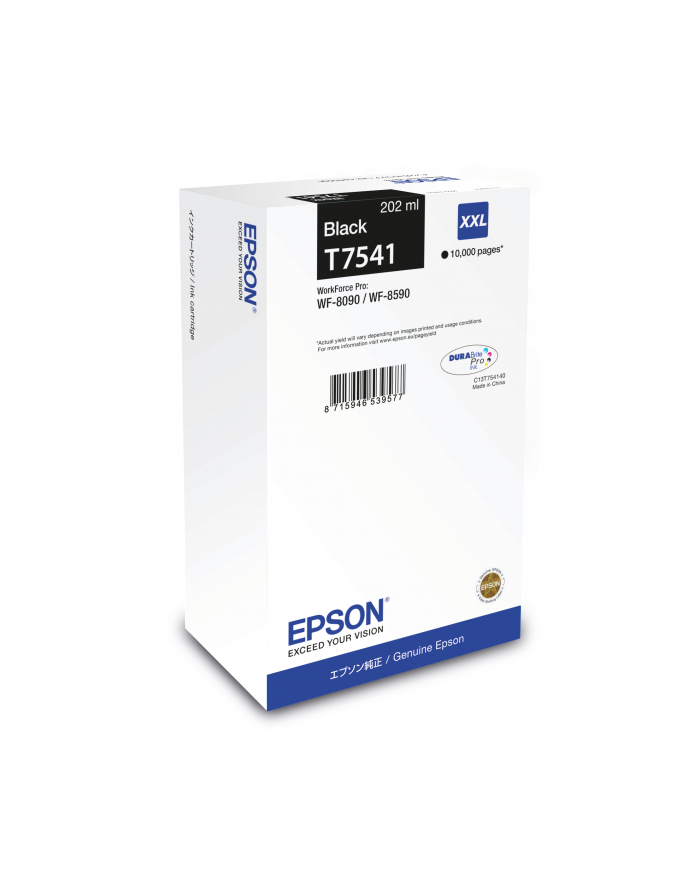 Epson Tusz C13T754140 XXL Black WF-8xxx 202.0 ml główny