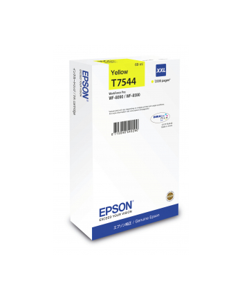 Epson Tusz C13T754440 XXL Yellow 7k WF-8xxx