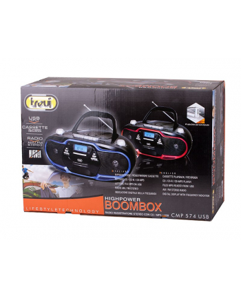 Trevi BOOMBOX  CMP574 NIEBIESKI