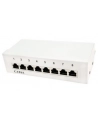 LOGILINK- Patchpanel kat. 6A, 8-portowy, ekranowany STP, szary - nr 11