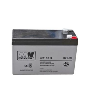 Akumulator  MW POWER MW 7,2-12L 12V 7,2Ah L1400056 nr 2