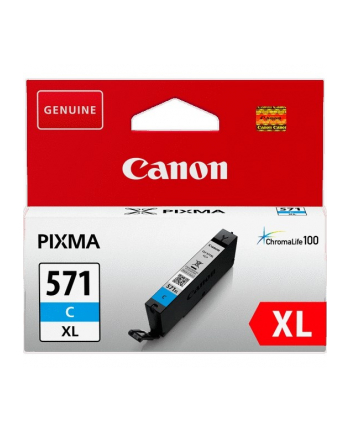 Tusz Canon CLI-571XL cyan BLISTER with security nr 2