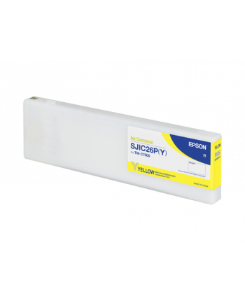 Tusz Epson SJIC26P(Y) Yellow | 295,2 ml | ColorWorks C7500 Series