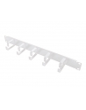 LOGILINK- Organizator kablowy 19'', 1U, 5 metalowych uchwytów, szary - nr 17