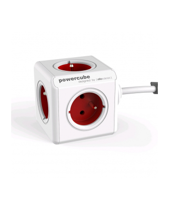 Allocacoc PowerCube Extended 1,5m 2300 Red